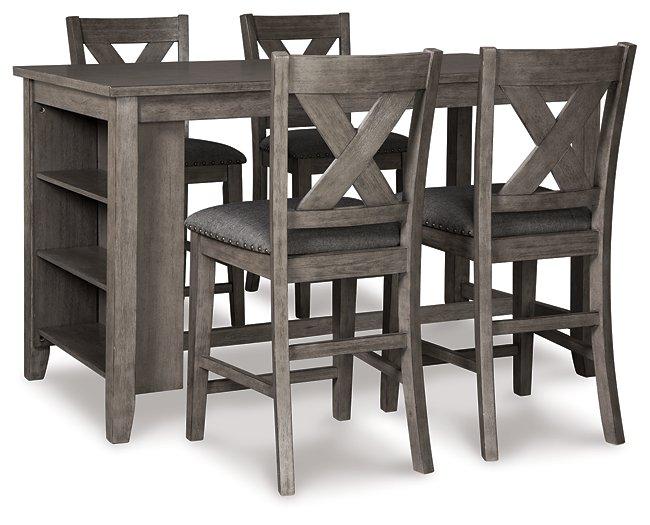 Caitbrook Counter Height Dining Set - Visions in Furniture (La Mirada, CA)