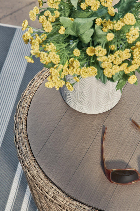 Danson Outdoor End Table - Visions in Furniture (La Mirada, CA)
