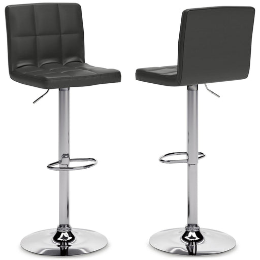 Bellatier Adjustable Height Bar Stool - Visions in Furniture (La Mirada, CA)