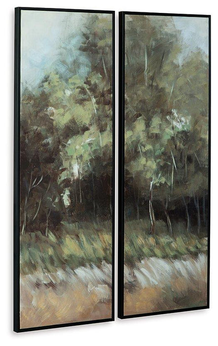Dansot Wall Art (Set of 2) - Visions in Furniture (La Mirada, CA)