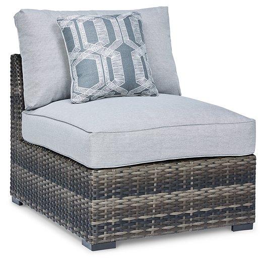 Harbor Court Armless Chair with Cushion (Set of 2) - Visions in Furniture (La Mirada, CA)