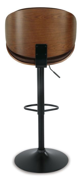 Bellatier Adjustable Height Bar Stool - Visions in Furniture (La Mirada, CA)