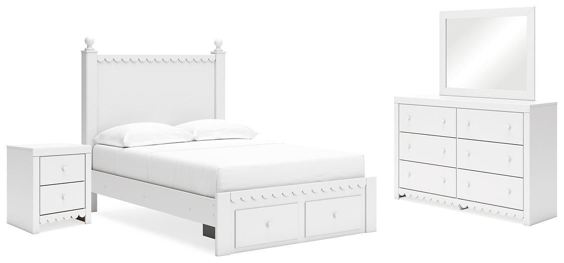 Mollviney Bedroom Set - Visions in Furniture (La Mirada, CA)