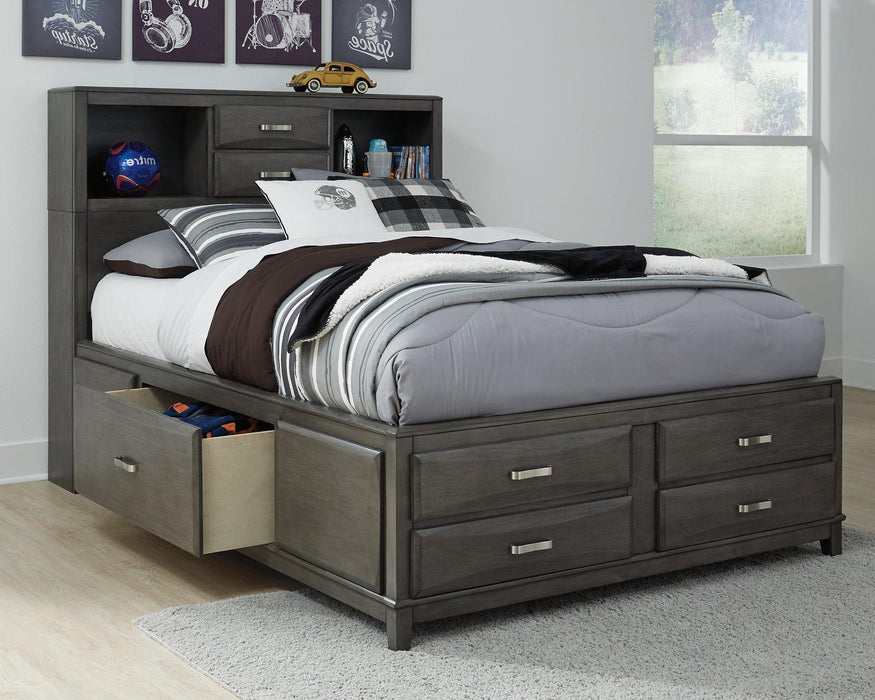 Caitbrook Storage Bed with 7 Drawers - Visions in Furniture (La Mirada, CA)