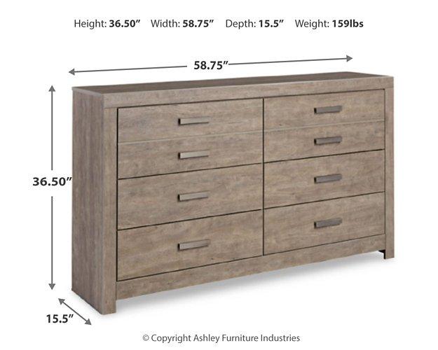 Culverbach Dresser and Mirror - Visions in Furniture (La Mirada, CA)