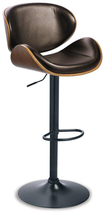 Bellatier Adjustable Height Bar Stool - Visions in Furniture (La Mirada, CA)