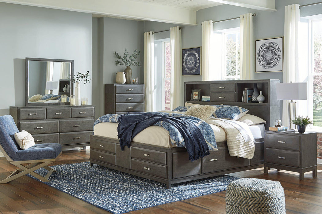 Caitbrook Storage Bed with 8 Drawers - Visions in Furniture (La Mirada, CA)