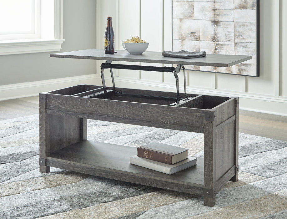 Freedan Lift-Top Coffee Table - Visions in Furniture (La Mirada, CA)