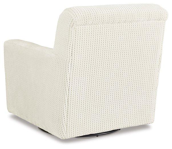 Herstow Swivel Glider Accent Chair - Visions in Furniture (La Mirada, CA)