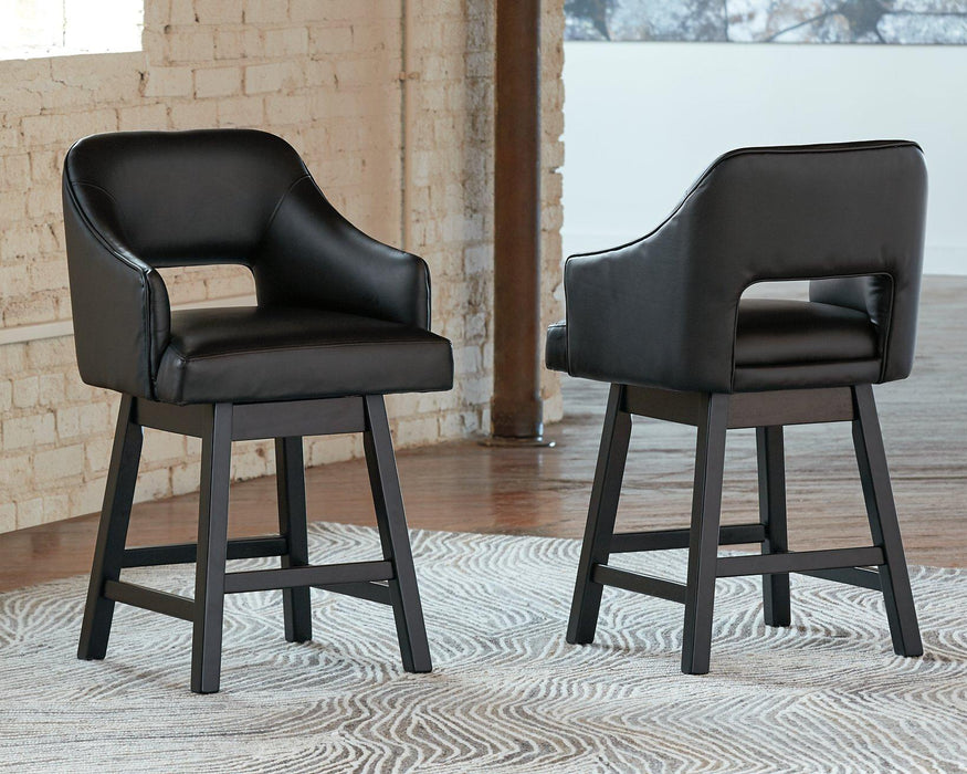 Tallenger Bar Stool Set - Visions in Furniture (La Mirada, CA)