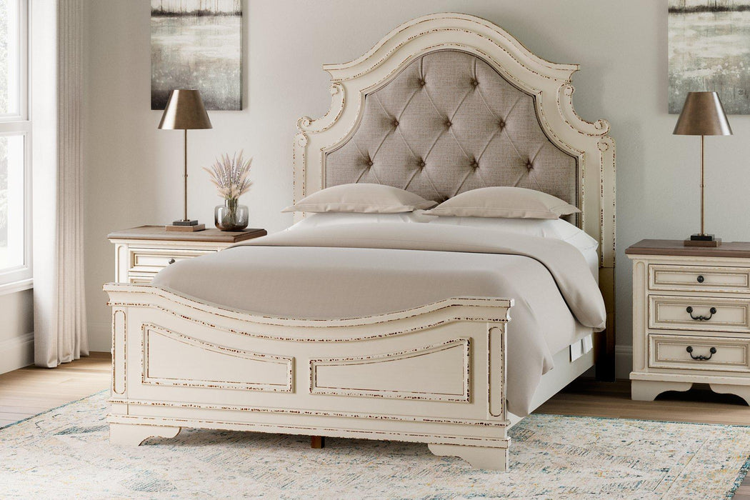 Realyn Upholstered Bed - Visions in Furniture (La Mirada, CA)