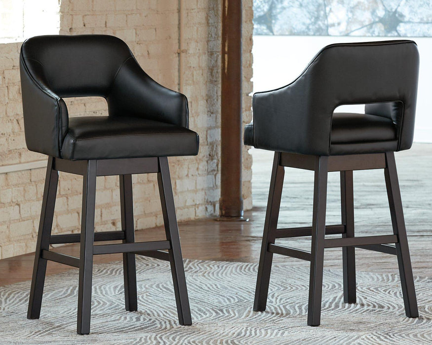 Tallenger Bar Stool Set - Visions in Furniture (La Mirada, CA)