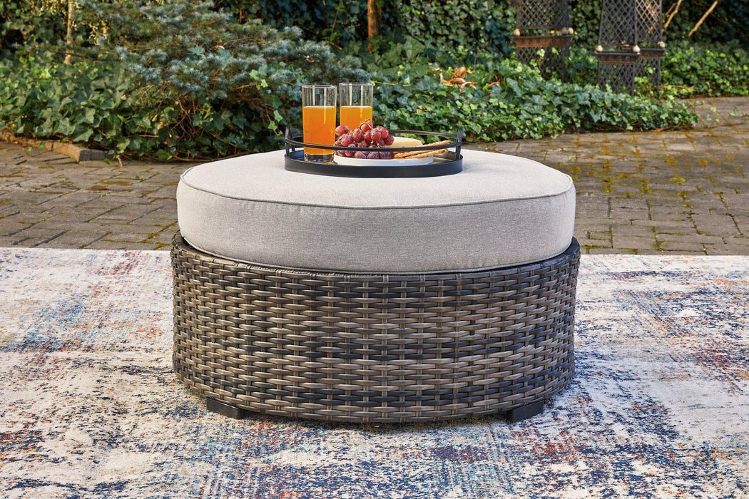 Harbor Court Ottoman with Cushion - Visions in Furniture (La Mirada, CA)