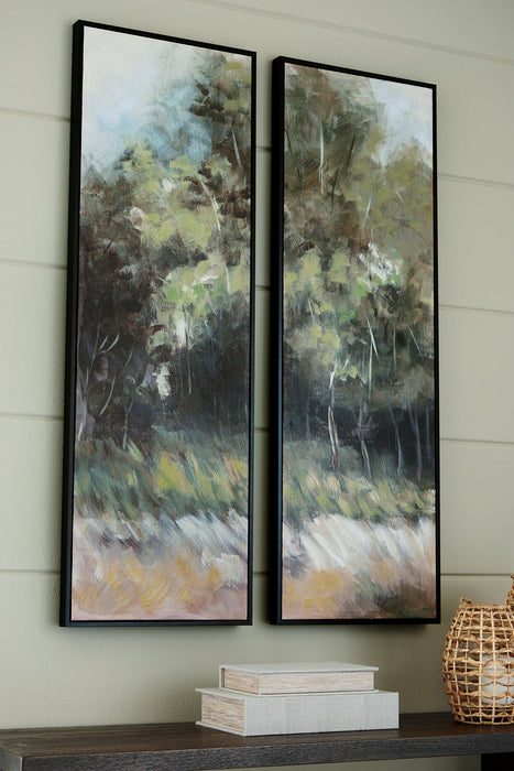 Dansot Wall Art (Set of 2) - Visions in Furniture (La Mirada, CA)