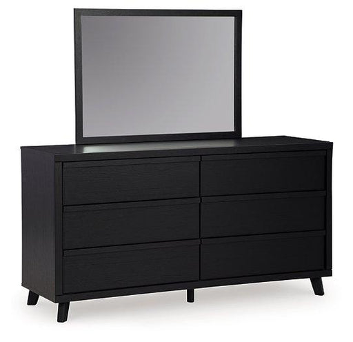 Danziar Dresser and Mirror - Visions in Furniture (La Mirada, CA)