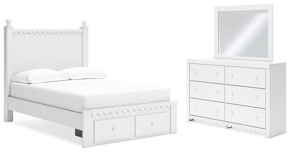 Mollviney Bedroom Set - Visions in Furniture (La Mirada, CA)