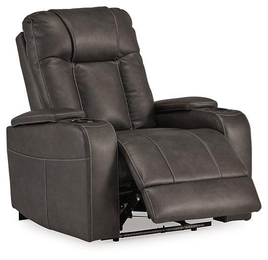 Feazada Power Recliner - Visions in Furniture (La Mirada, CA)
