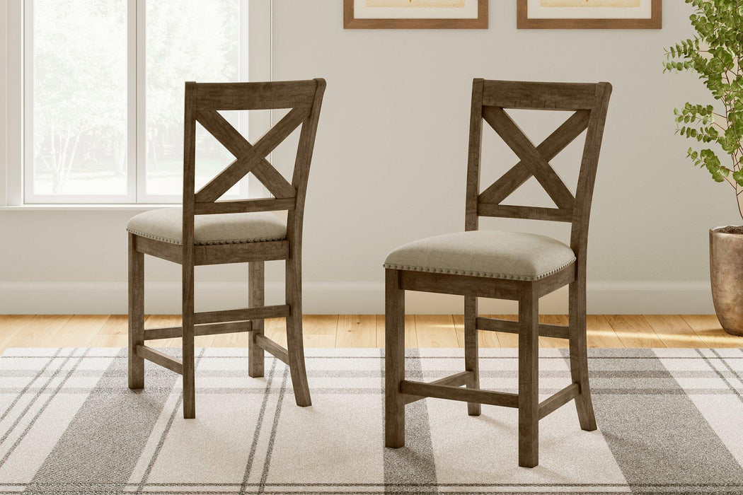 Moriville Counter Height Dining Set - Visions in Furniture (La Mirada, CA)