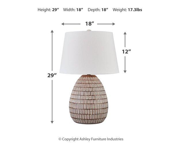 Darrich Lamp Set - Visions in Furniture (La Mirada, CA)