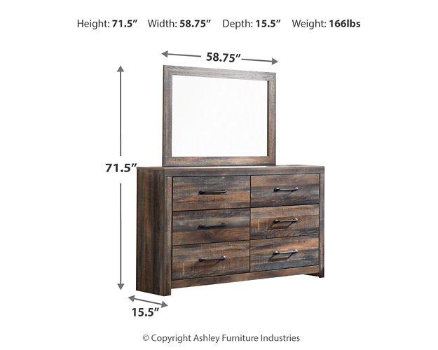 Drystan Dresser and Mirror - Visions in Furniture (La Mirada, CA)