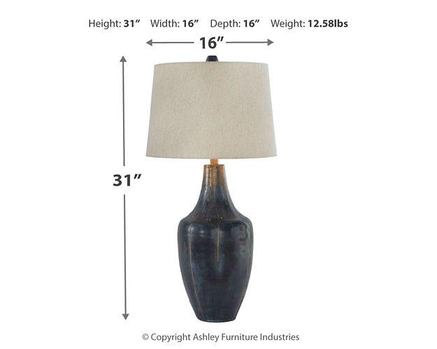 Evania Table Lamp - Visions in Furniture (La Mirada, CA)