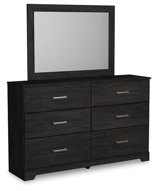 Belachime Dresser and Mirror - Visions in Furniture (La Mirada, CA)