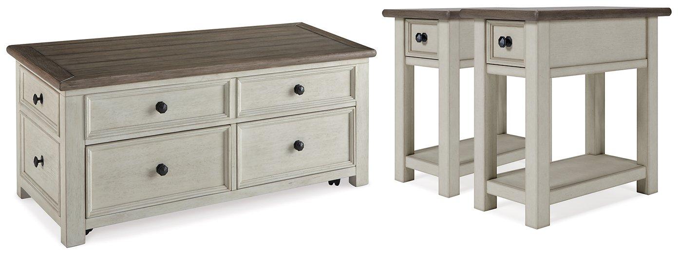 Bolanburg Occasional Table Set - Visions in Furniture (La Mirada, CA)