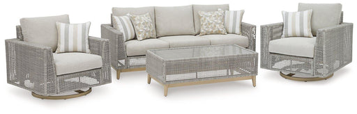 Seton Creek Outdoor Upholstery Set - Visions in Furniture (La Mirada, CA)