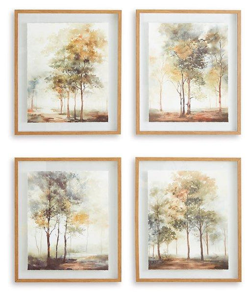 Bryneford Wall Art (Set of 4) - Visions in Furniture (La Mirada, CA)
