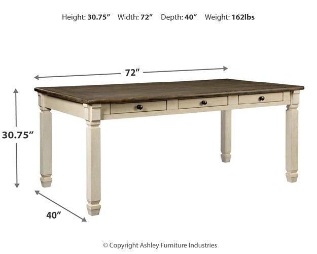 Bolanburg Dining Table - Visions in Furniture (La Mirada, CA)