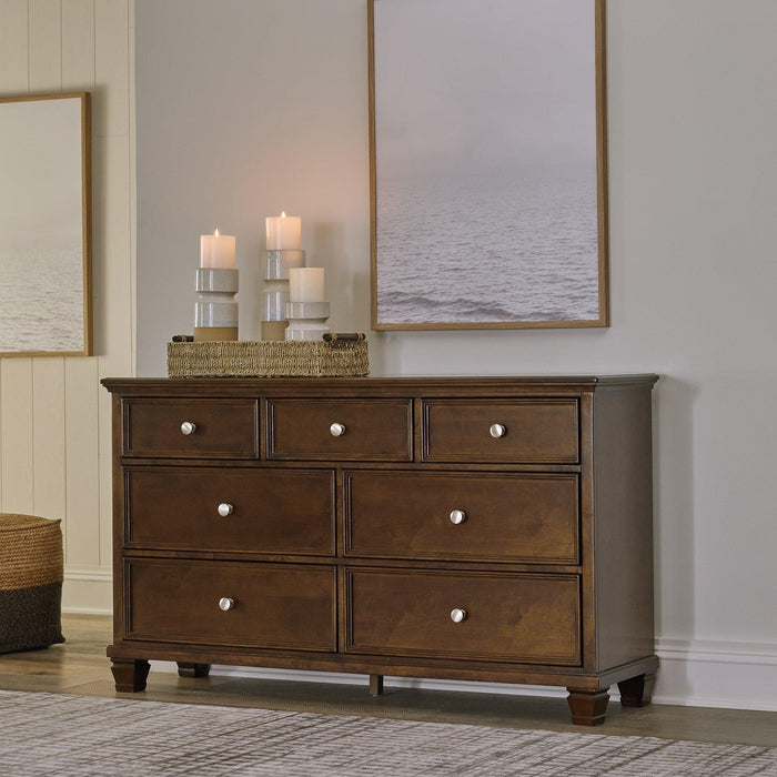 Danabrin Dresser and Mirror - Visions in Furniture (La Mirada, CA)