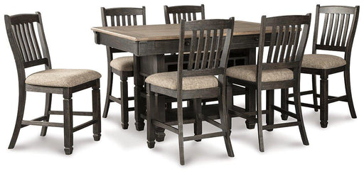 Tyler Creek Counter Height Dining Set - Visions in Furniture (La Mirada, CA)