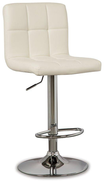 Bellatier Adjustable Height Bar Stool - Visions in Furniture (La Mirada, CA)