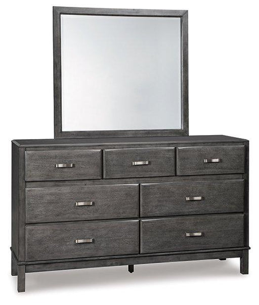Caitbrook Dresser and Mirror - Visions in Furniture (La Mirada, CA)