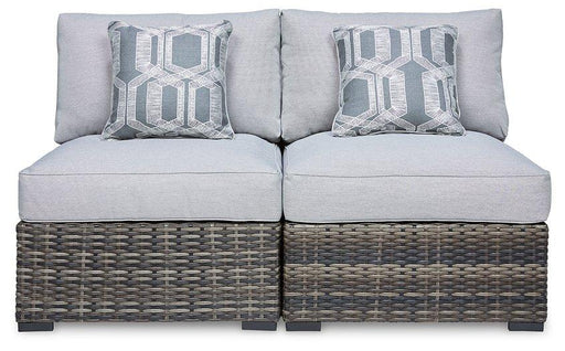 Harbor Court Armless Chair with Cushion (Set of 2) - Visions in Furniture (La Mirada, CA)