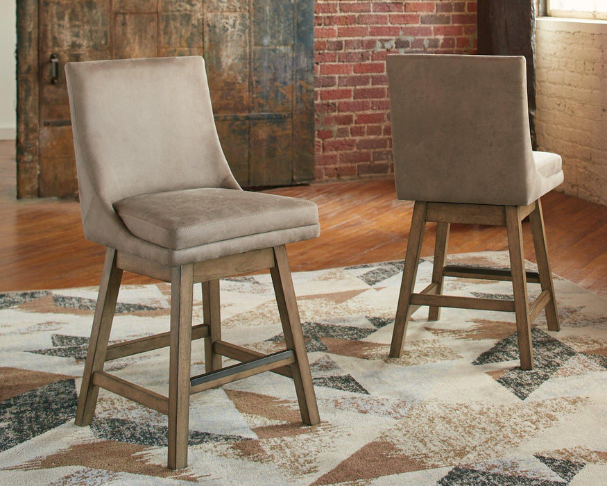 Tallenger Bar Stool Set - Visions in Furniture (La Mirada, CA)