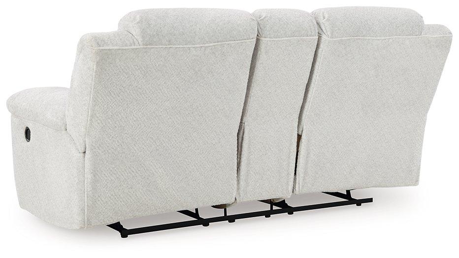 Frohn Reclining Loveseat with Console - Visions in Furniture (La Mirada, CA)