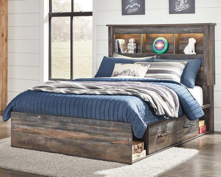 Drystan Youth Bed with 2 Storage Drawers - Visions in Furniture (La Mirada, CA)