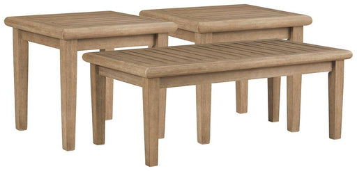 Gerianne Outdoor Occasional Table Set - Visions in Furniture (La Mirada, CA)