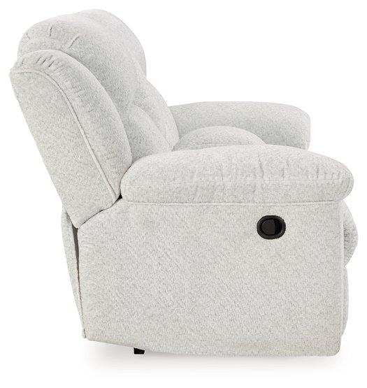 Frohn Reclining Loveseat with Console - Visions in Furniture (La Mirada, CA)