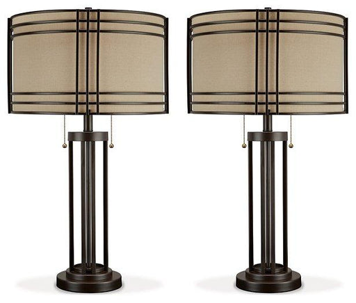 Hanswell Lamp Set - Visions in Furniture (La Mirada, CA)