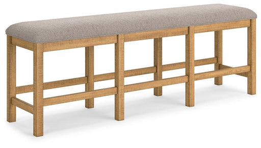 Havonplane 72" Counter Height Dining Bench - Visions in Furniture (La Mirada, CA)
