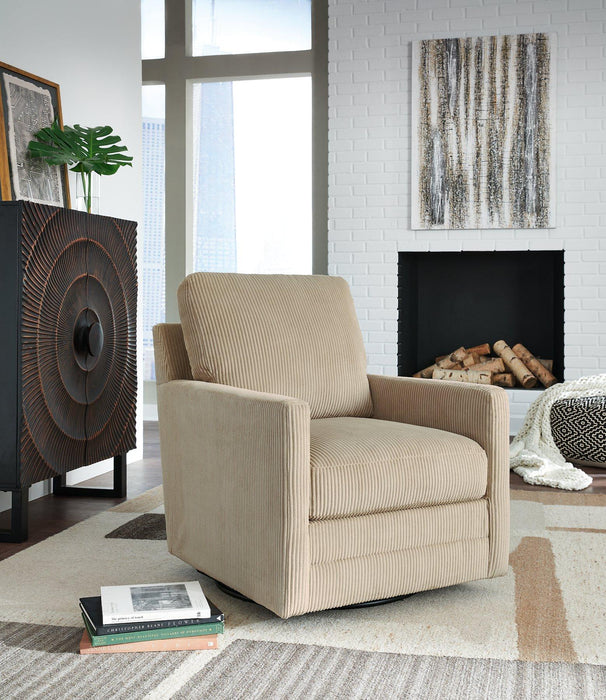 Icaman Swivel Accent Chair - Visions in Furniture (La Mirada, CA)
