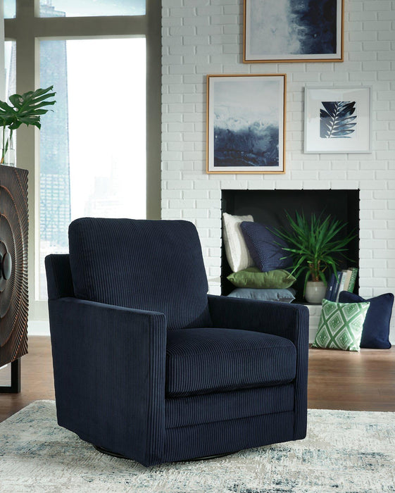 Icaman Swivel Accent Chair - Visions in Furniture (La Mirada, CA)