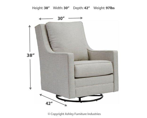 Kambria Swivel Glider Accent Chair - Visions in Furniture (La Mirada, CA)