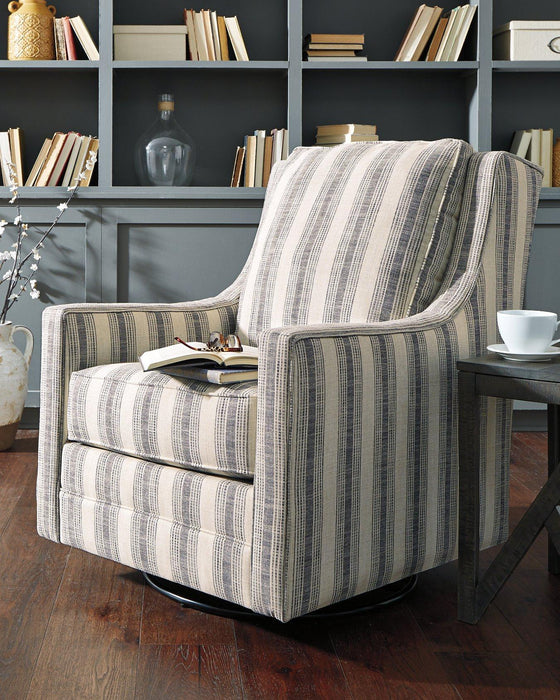 Kambria Swivel Glider Accent Chair - Visions in Furniture (La Mirada, CA)