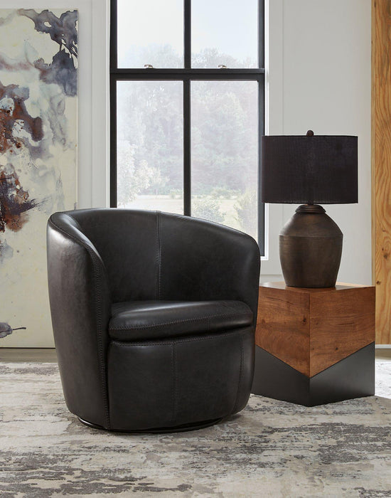 Kierreys Swivel Chair - Visions in Furniture (La Mirada, CA)