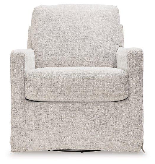 Nenana Next-Gen Nuvella Swivel Glider Accent Chair - Visions in Furniture (La Mirada, CA)