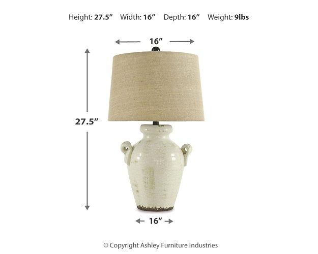 Emelda Table Lamp - Visions in Furniture (La Mirada, CA)