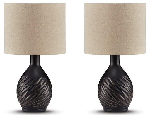 Garinton Lamp Set - Visions in Furniture (La Mirada, CA)